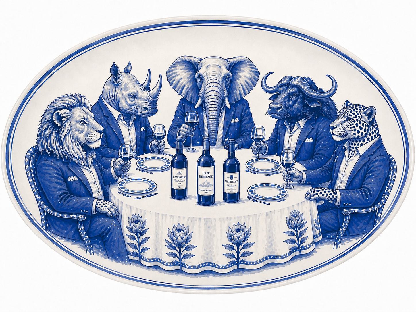 Big 5 Elli at Head of Table