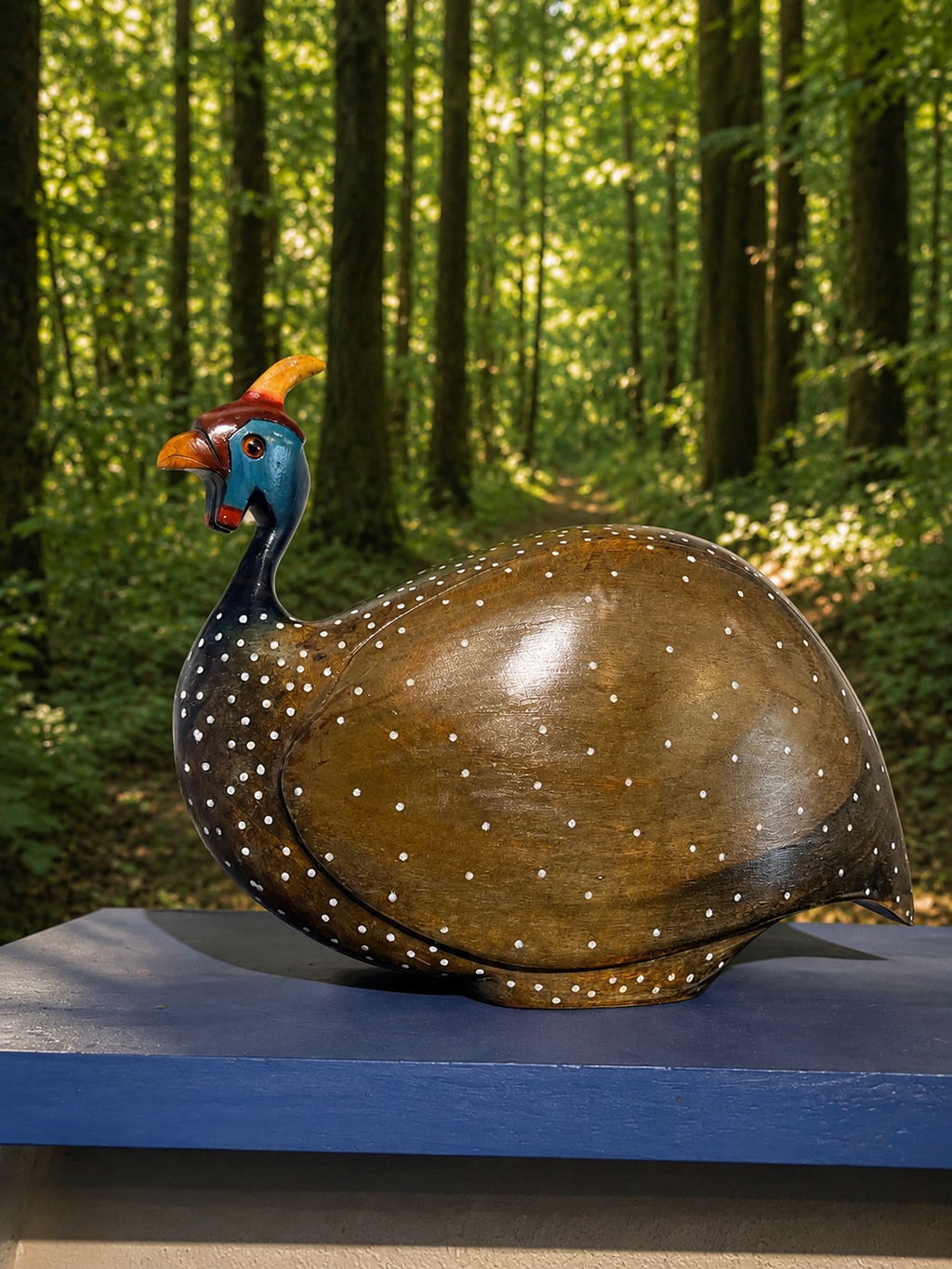 Crowned Guinea fowl - Deathers of Knysna