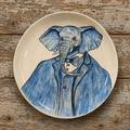 Elephant dinner plate