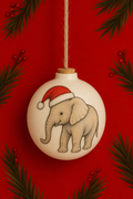 Elephant Christmas Baubles